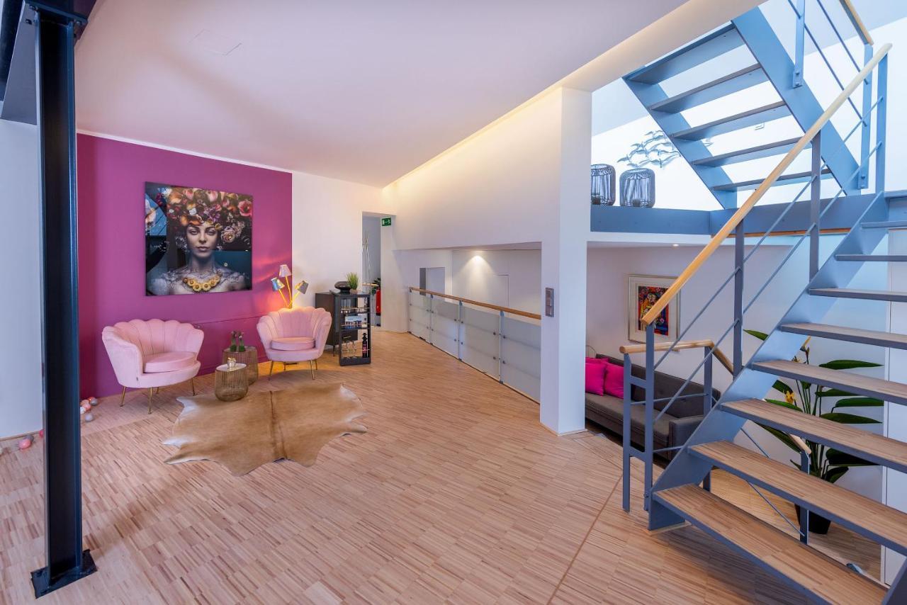 Luxus Wellness Loft - 245Qm - Designwohnen Im Zentrum Gütersloh Eksteriør billede