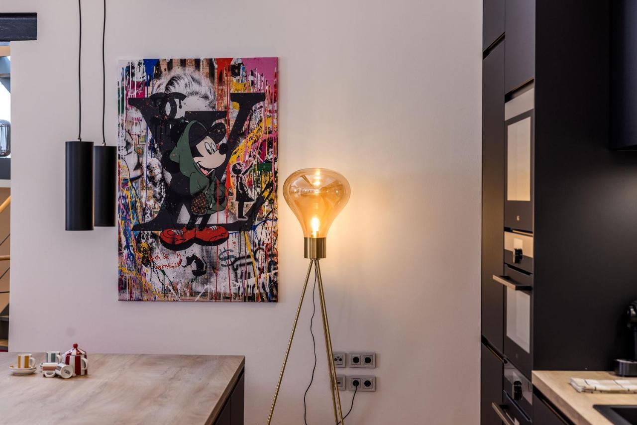 Luxus Wellness Loft - 245Qm - Designwohnen Im Zentrum Gütersloh Eksteriør billede