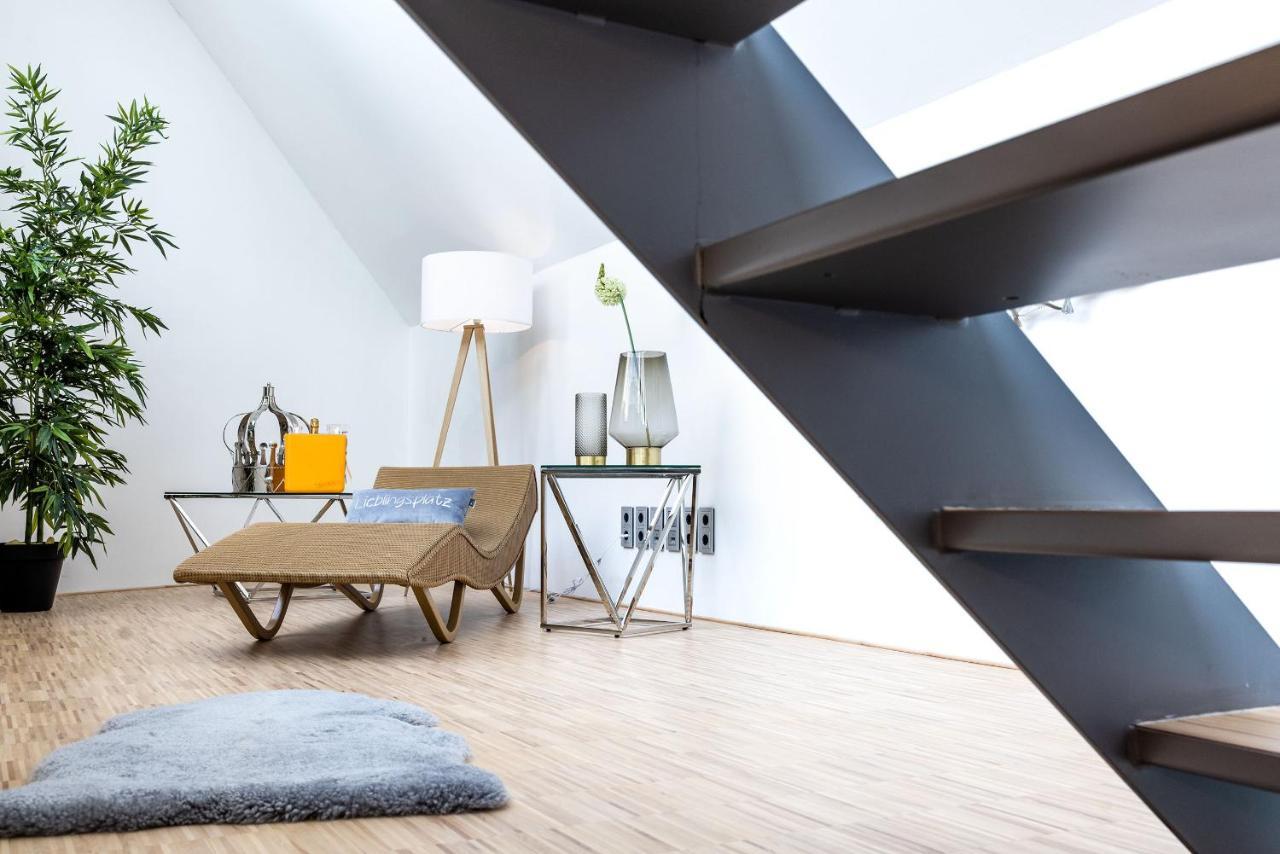 Luxus Wellness Loft - 245Qm - Designwohnen Im Zentrum Gütersloh Eksteriør billede
