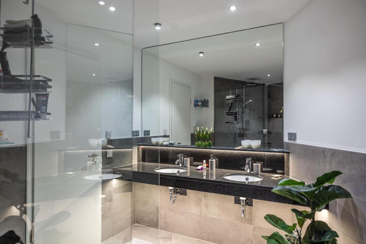Luxus Wellness Loft - 245Qm - Designwohnen Im Zentrum Gütersloh Eksteriør billede