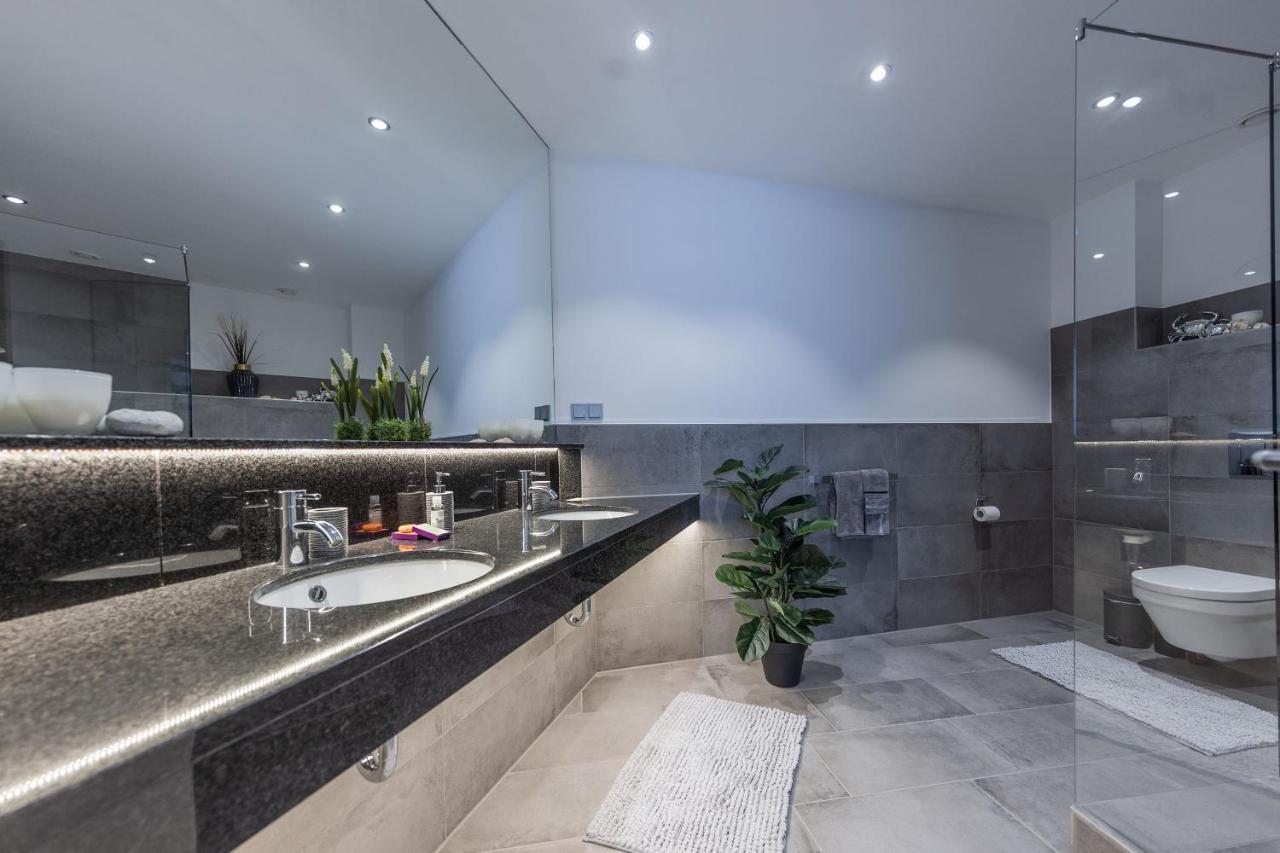 Luxus Wellness Loft - 245Qm - Designwohnen Im Zentrum Gütersloh Eksteriør billede