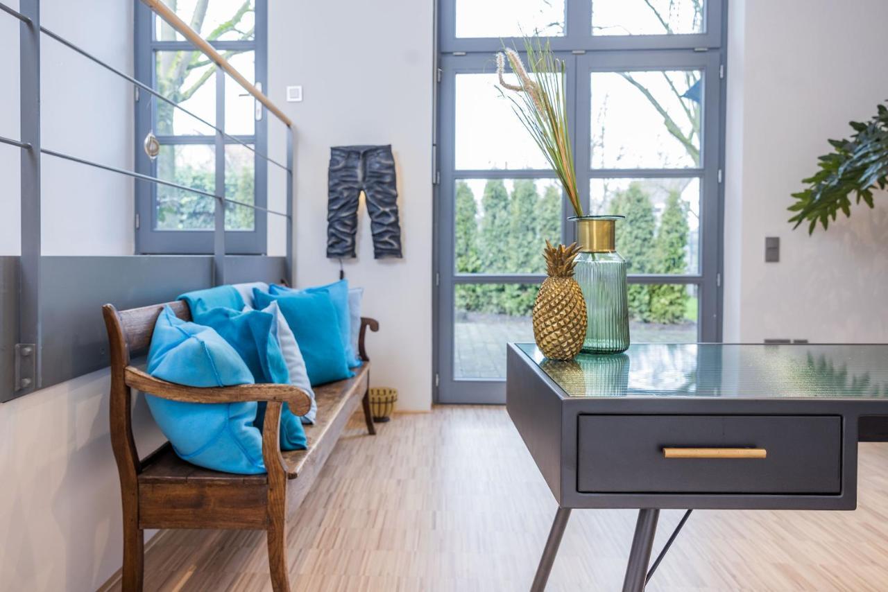 Luxus Wellness Loft - 245Qm - Designwohnen Im Zentrum Gütersloh Eksteriør billede