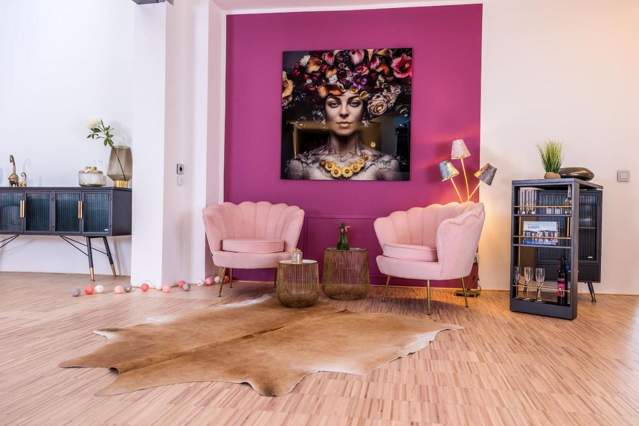Luxus Wellness Loft - 245Qm - Designwohnen Im Zentrum Gütersloh Eksteriør billede