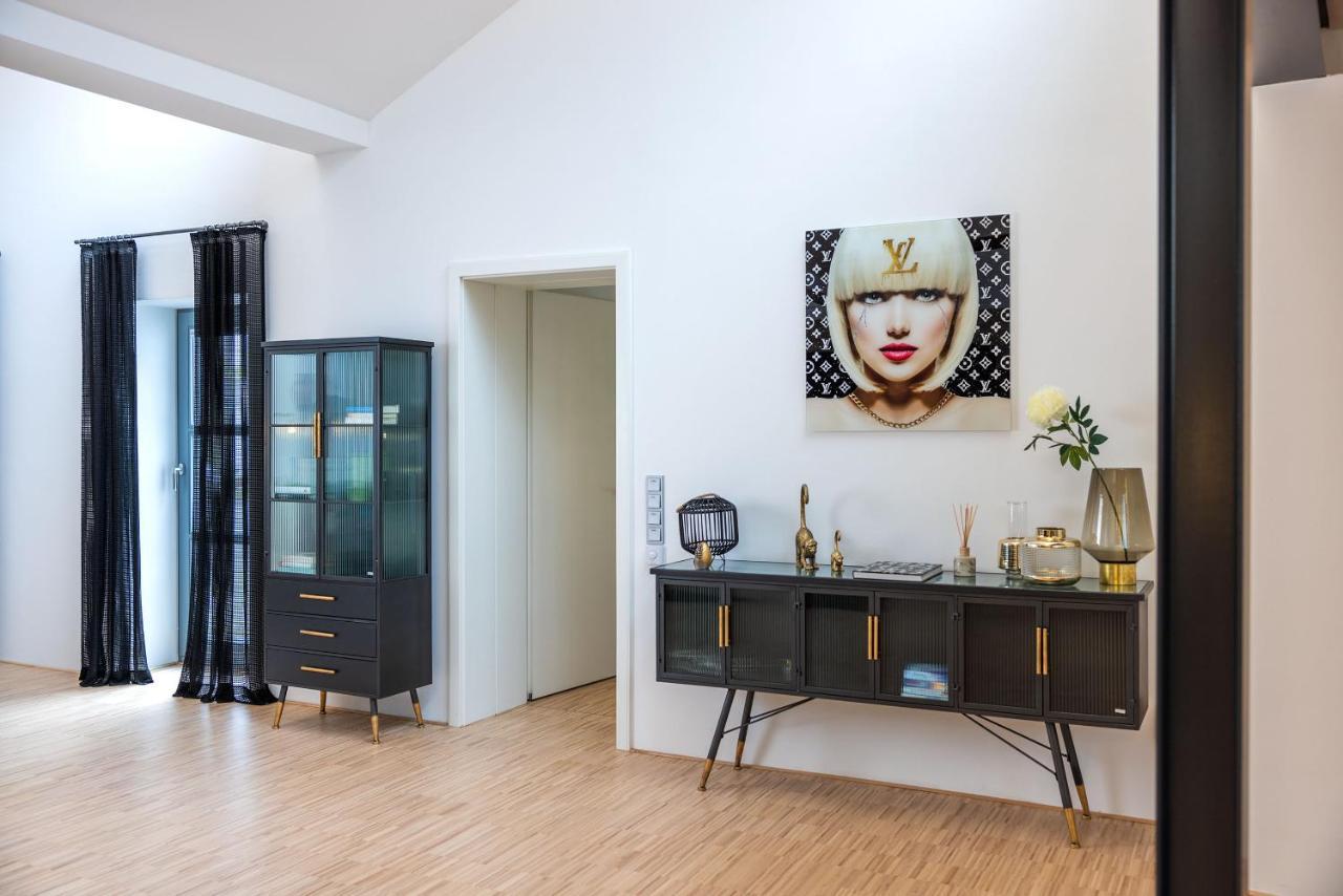 Luxus Wellness Loft - 245Qm - Designwohnen Im Zentrum Gütersloh Eksteriør billede