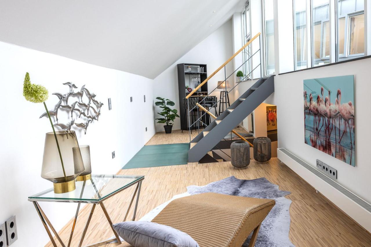 Luxus Wellness Loft - 245Qm - Designwohnen Im Zentrum Gütersloh Eksteriør billede