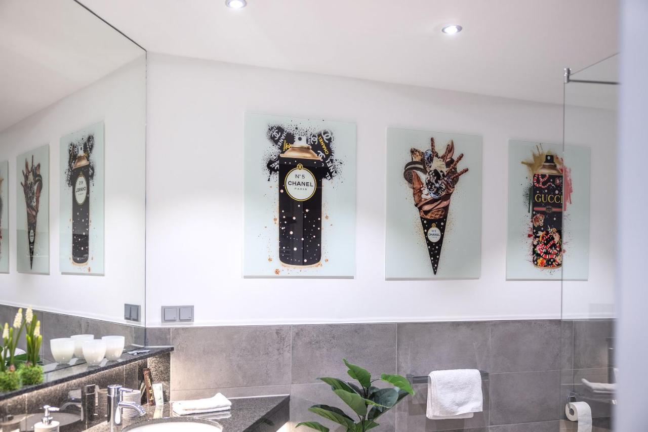 Luxus Wellness Loft - 245Qm - Designwohnen Im Zentrum Gütersloh Eksteriør billede